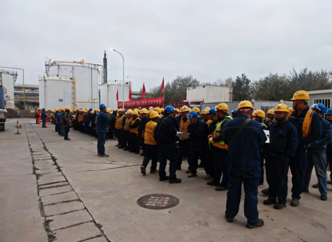 最大晨會(huì)！弘旭公司和寧大修項(xiàng)目部組織安全晨會(huì)